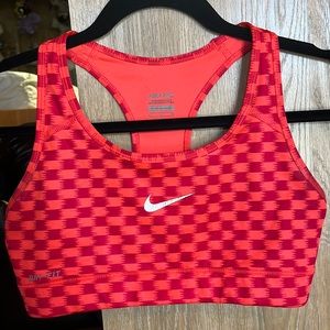 nike pro racer back sports bra